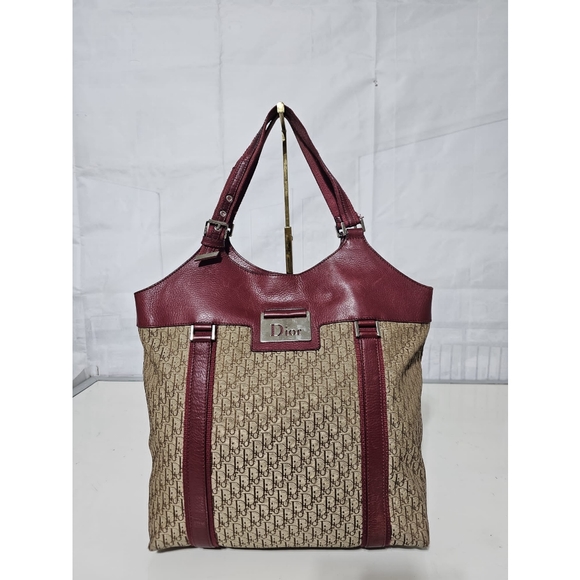 CHRISTIAN DIOR Street Chic Trotter Monogram Canvas Tote Bag - Picture 1 of 11